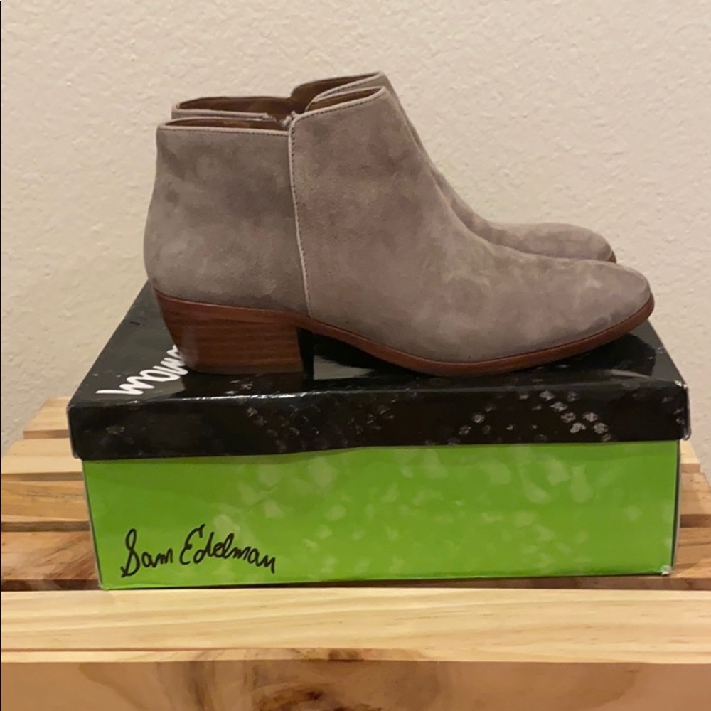 Sam Edelman suede booties